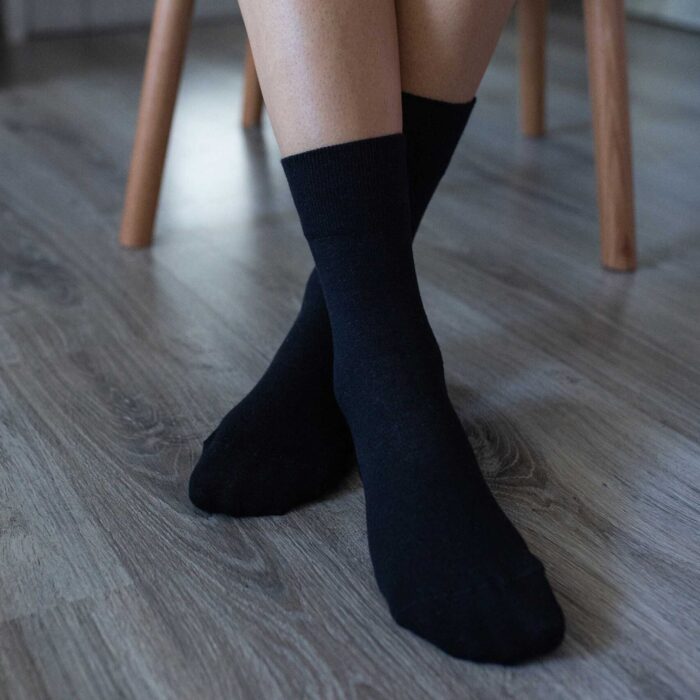 Bombažne nogavice - Black