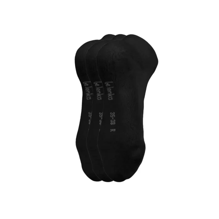 Nizke bombažne nogavice - Black (3 pack)