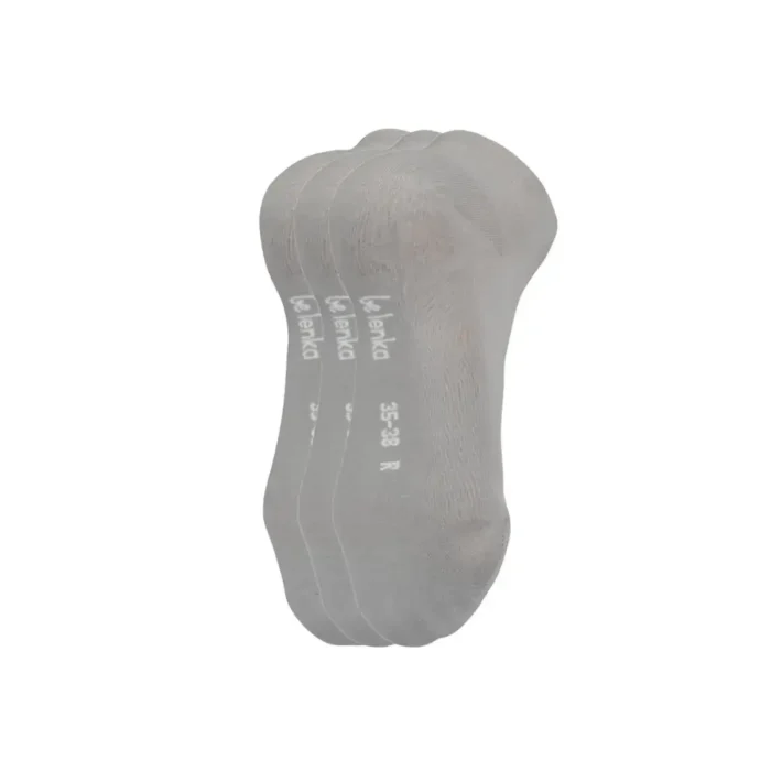 Nizke bombažne nogavice - Grey (3 pack)