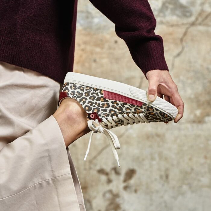 Peach - Leopard & Borgona